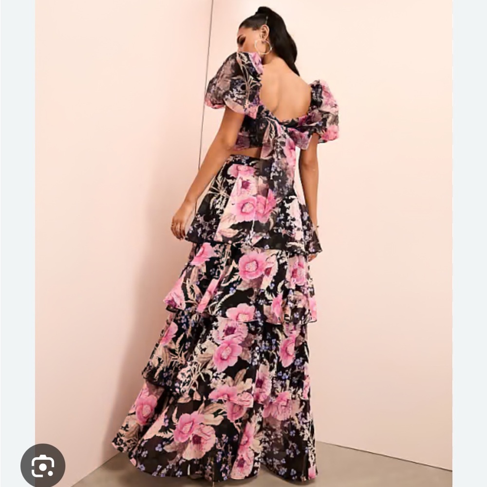 Floral Two Piece set ASOS Luxe - Picture 3 of 5